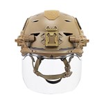 Brown EXFIL Face Shield on LTP Front Down  thumbnail